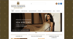 Desktop Screenshot of noivapremiada.com.br